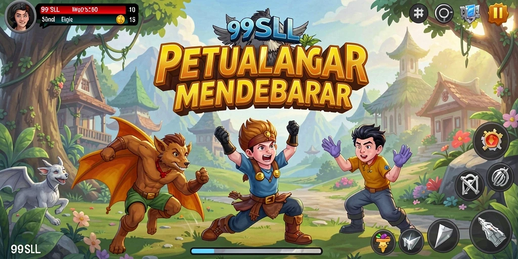 Tampilan menawan dari 99SLL yang menampilkan karakter Anime.