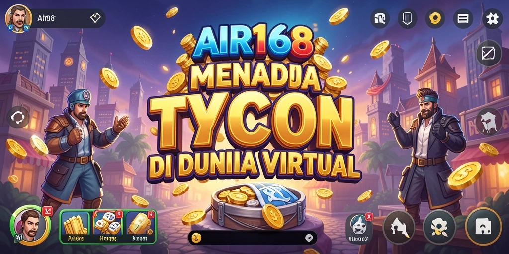 Tampilan gameplay Tycoon yang seru dan interaktif.