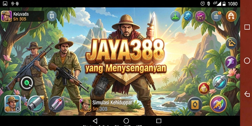 Tampilan gameplay menarik dari JAYA388 yang penuh warna.
