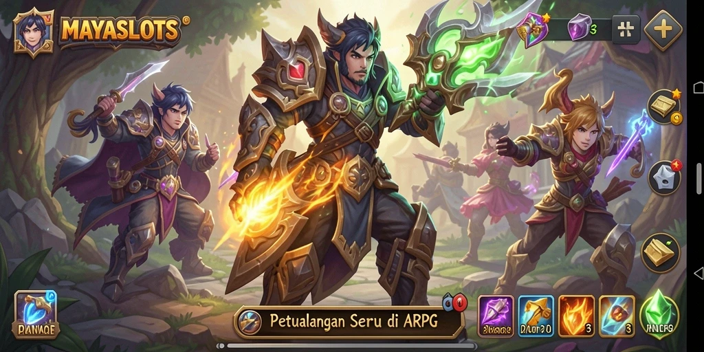 Gameplay menakjubkan dan grafis fantastis dari MAYASLOTS.