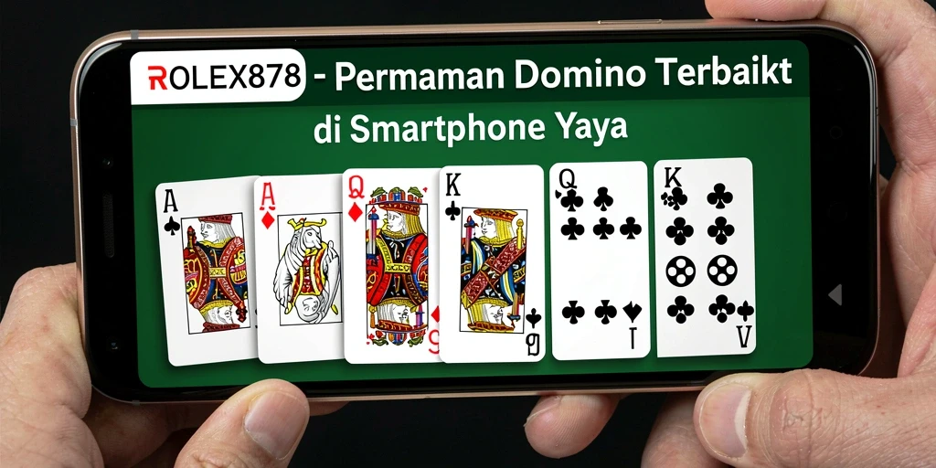 Tampilan menarik dari gameplay Domino di ROLEX878.