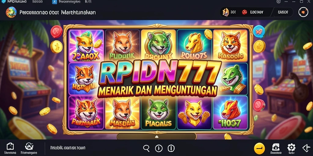 Tampilan menarik dari gameplay RPIDN777 yang seru.