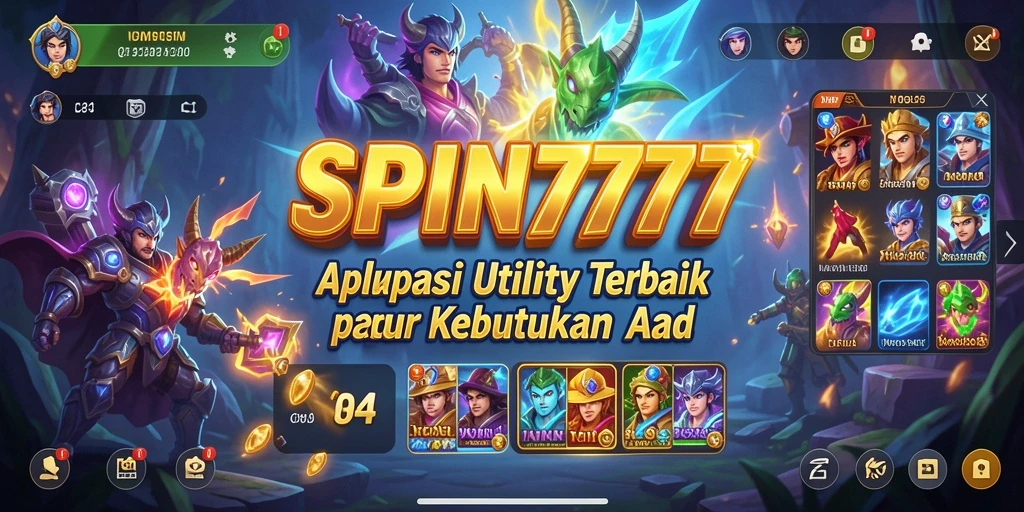 Screenshot SPIN777 menunjukkan antarmuka pengguna yang ramah dan fungsional.