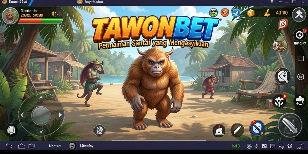 Screenshot gameplay TAWONBET yang menunjukkan keasyikan bermain santai.